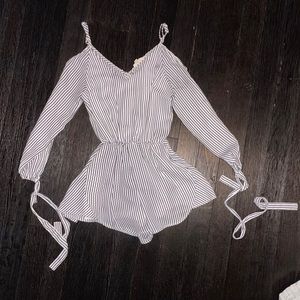Striped Romper